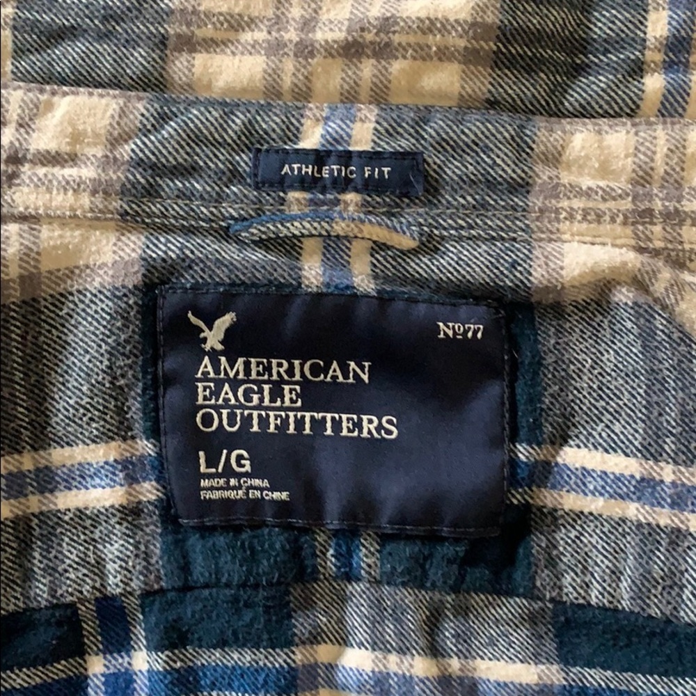 Large Men’s plaid shirt